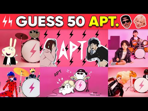 Guess APT. Songs & Variants by Their Voice ~ ROSÉ & Bruno Mars - APT Song Covers 🎶 ULTIMATE APT QUIZ