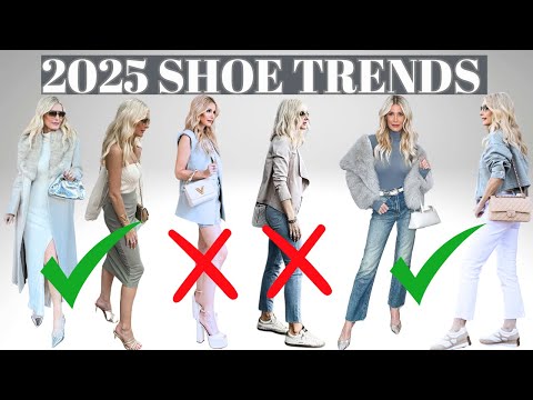 Top Spring Shoe Trends in 2025 * What's In & What's Out * | Fashion Over 40