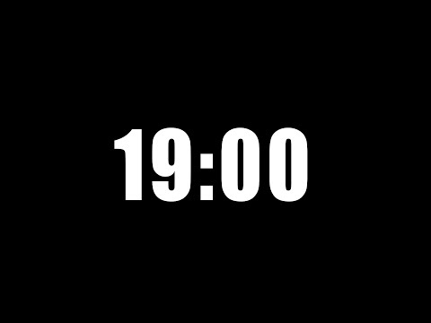 19 Minute Countdown Timer