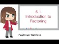 Greatest Common Factor Concepts