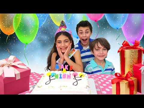 Heidi dan Zidane Bermain Ulang Tahun Bahagia 🎁 Hadiah Kejutan Seru untuk Anak Baik