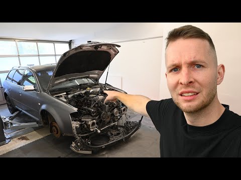 Ich finde den GRUND warum NIEMAND den V8 Motor des 2500€ Audi S6 reparieren wollte!