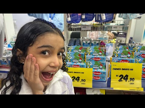 ACHEI OS NOVOS CARMED DOS SMURFS #CARMED