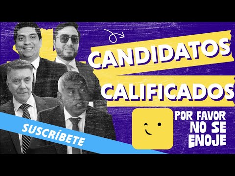 CANDIDATOS CALIFICADOS