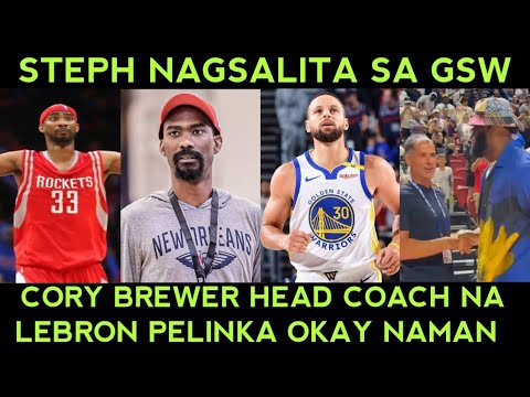 Ito ang SINABI ni Steph Curry sa team niya. Retired NBA players coach ngayon. Lebron Pelinka PRESENT