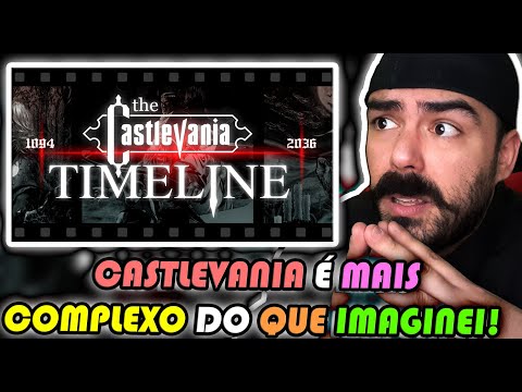 REACT - A Timeline Definitiva de Castlevania ( PARTE 1 ) @Momentanius