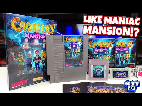 Cronela's Mansion - NEW Game Boy & NES Game Is Like Maniac Mansion & IS AWESOME!! 😎