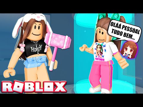 SE FOR PEGA PELA MARRETONA IMITA UM YOUTUBER! - Roblox