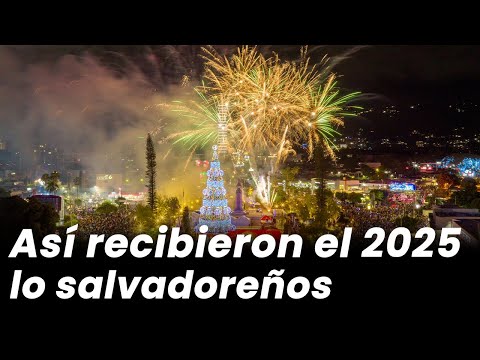 Así recibieron el 2025 los salvadoreños a nivel nacional