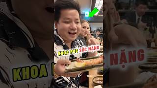 KHOA PUG NGỒI ĂN VỚI SAO HOLLYWOOD #shorts