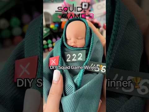 DIY Baby Squid game 🦑