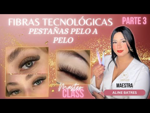 PESTAÑAS PELO A PELO POR NUESTRA MAESTRA ALINE, PARTE 3