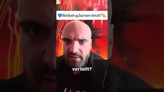 Wahlbetrug in Sachsen-Anhalt?🌭💙| Ingmar Stadelmann