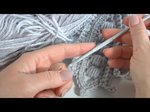 How to Crochet Leaf/Crochet Video Tutorial