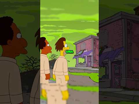 ¿Cuánto desperdicio malo?😱 #shorts #simpsons