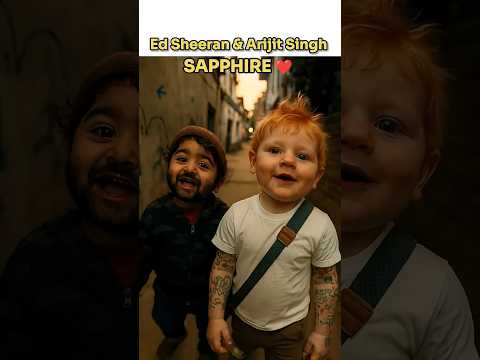 Arijit Singh & Ed Sheeran | Sapphire ❤️🎶 #sapphire #edsheeran #arijitsingh #shorts #ytshorts  #trend