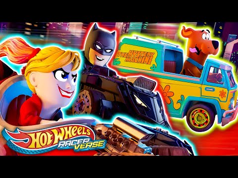 Essa Corrida não é Piada! Batman™ e Harley Quinn™ se unem ao Scooby Doo™?! Hot Wheels RacerVerse