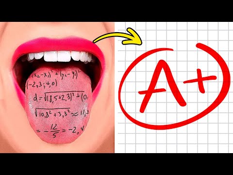 10 AMAZING SCHOOL HACKS 🤩🔥 Back-To-School Tricks Will Make Your Life Easier by 123 GO! Genius