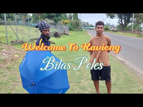 Everyday Activity At Bilas Peles, New Ireland Province.