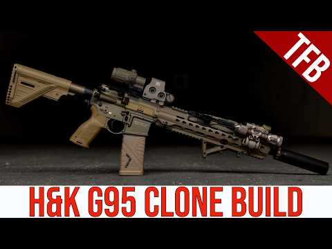 H&K G95K Clone Build (The German KSK's HK416)