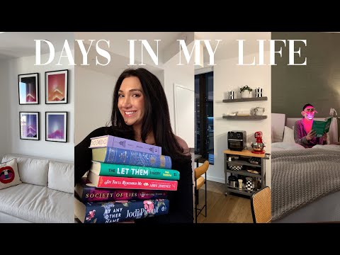 VLOG: apartment updates + getting home projects done in my NYC home! book haul, new jewelry + more