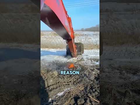 🚜 Quickly removing debris from the bucket 🪣