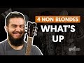 Videoaula What's Up - 4 Non Blondes (aula de violão)