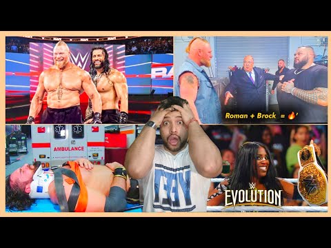 Roman Ayega, Brock layega.. 🔥' Brock Coming W/ Roman! Naomi Cash in - WWE Evolution 2025, Highlights