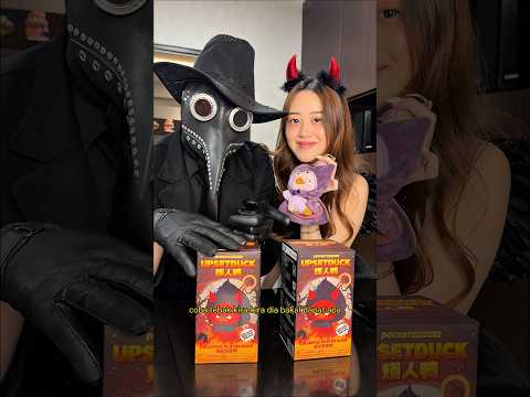 ABIS DARI HALLOWEEN PARTY, LANJUT UNBOXING UPSET DUCK HORROR ⁉️ #food #kulinerjason #shorts
