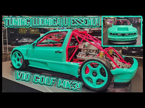 STIGAO SAM U ESSEN - V10 MOTOR U GOLFU MK3 - LUDILO NA SHOWU!