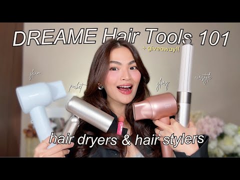 Which DREAME Hair Tool is the ONE for YOU? 🤔 + GIVEAWAY 🤩🎉 • Joselle Alandy