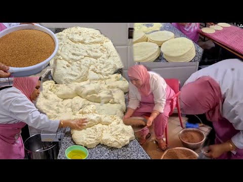 روتين مطرطق💪شركت معكم 25كيلو دقيق ها شحال عطاتني ثمن البيع🤑غير سليتها دردكت على المحال رجع يشعل بنقة