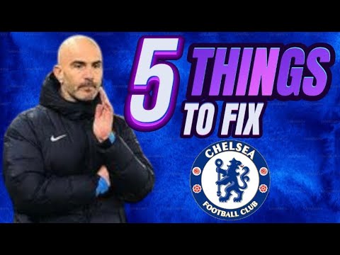 5 THINGS MARESCA & CHELSEA MUST DO TO SAVE THE SEASON