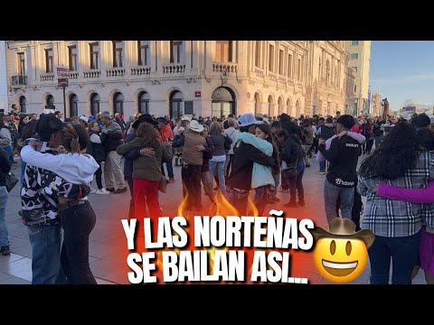 Y las norteñas se bailan así.