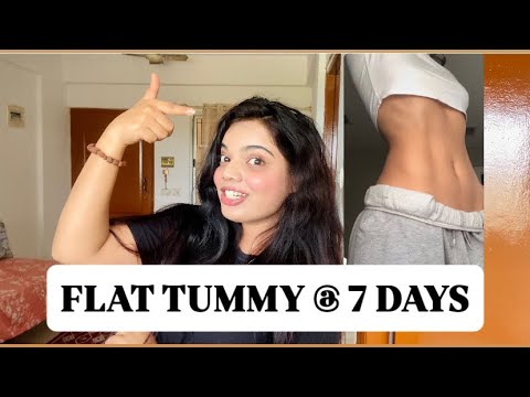 Flat tummy in 7 days at home | Beauty’s crown