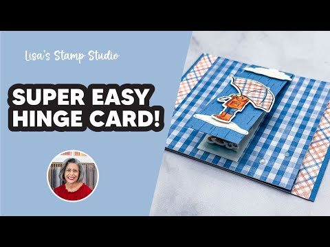 Make an Incredibly Easy Fun Fold Hinge Card