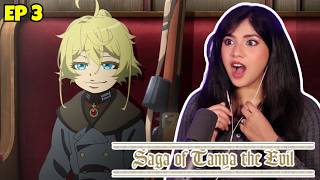 DEUS VULT | Saga of Tanya The Evil Ep 3 Reaction (Youjo Senki)