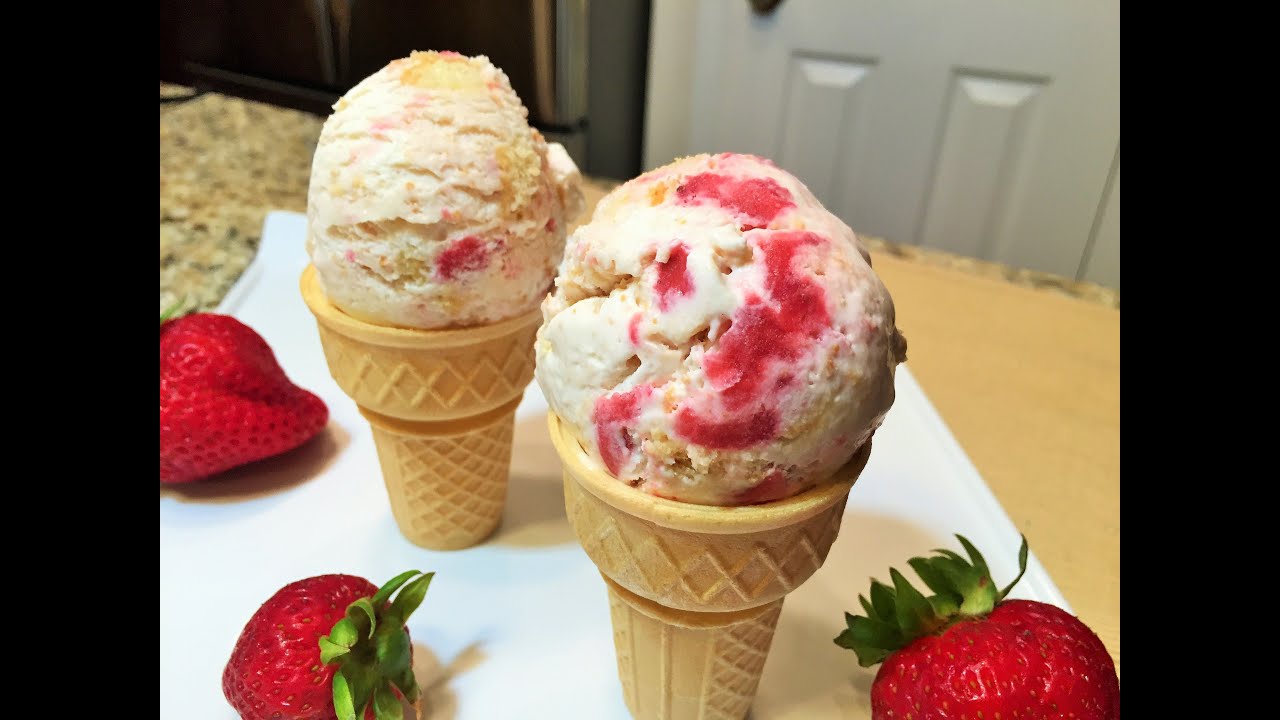 КЛУБНИЧНОЕ МОРОЖЕНОЕ Любимое Strawberry Ice Cream