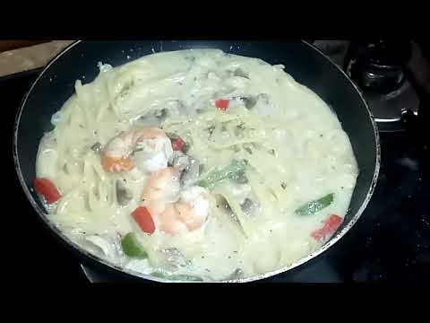 Salah Beli Carbonara Guna Sup Cendawan Ayam Untuk Spaghetti Ala Carbonara