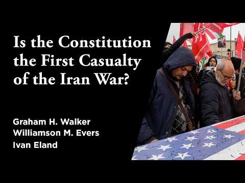 Is the Constitution the First Casualty of the Iran War?