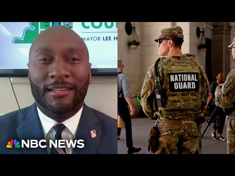 YouTube video thumbnail: Tennessee Welcomes Federal Resources but not ‘Military Occupation,’ Says Shelby County Mayor