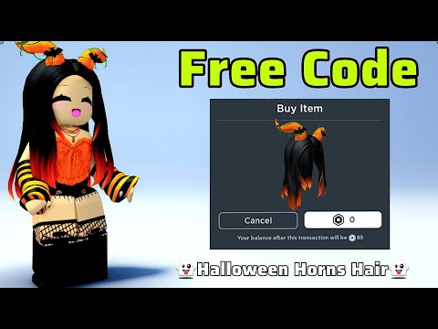 HURRY!!! NEW FREE HALLOWEEN HAIR AND COOL UGCs😍 !! GET IT NOW (2024)