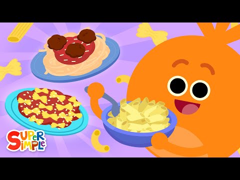 If You Like Pasta with @BumbleNums  | Food Song for Kids | Super Simple Songs