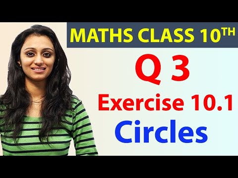 Q 3 Ex 10.1, Circles, Chapter 10, Math Class 10th - NCERT