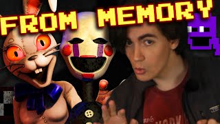 The ENTIRE FNAF Timeline From Memory