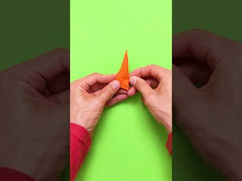 🎈 Pop the Balloons! 🖐️ Try This Fun Finger Origami Trick! #craft #kids