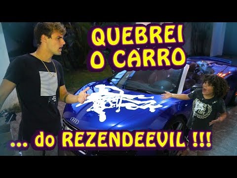 QUEBREI O CARRO DO REZENDEEVIL?! TROLANDO REZENDE COM SLIME/AMOEBA