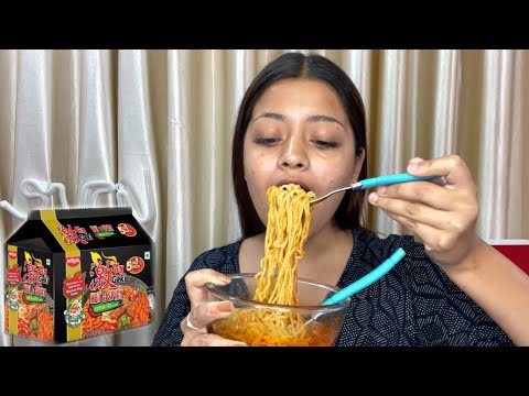 I Tried Viral Hot & Spicy Geki Noodles 🥵#challenge