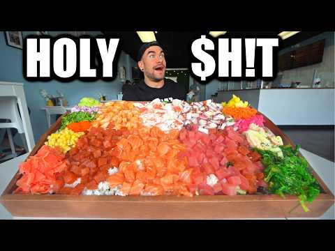 The HARDEST POKE BOWL CHALLENGE I HAVE EVER ATTEMPTED... Joel Hansen