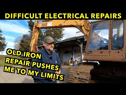 Old Iron: The Difficulty Of Electrical Repairs On Old Equipment.